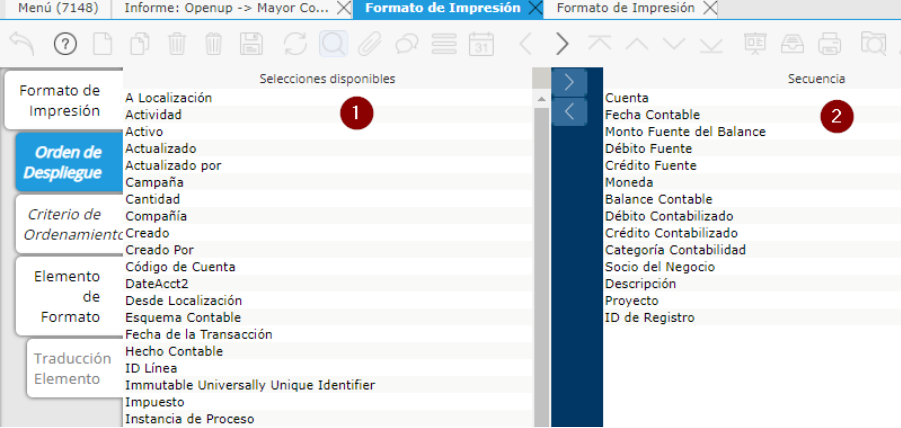 Orden de Despliegue
